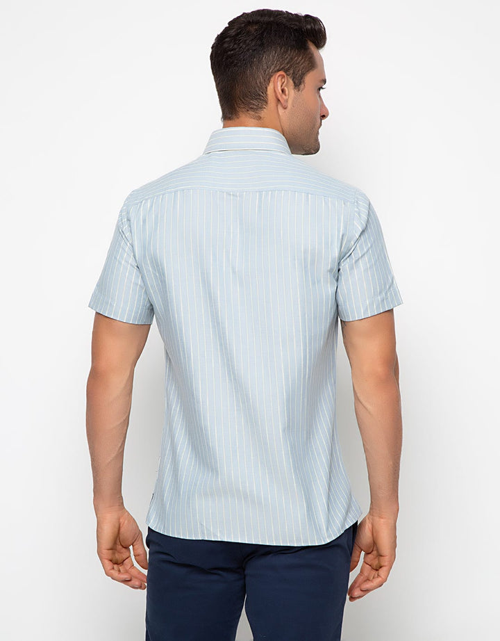 Edition Finley Stripe Short Sleeve Shirt
