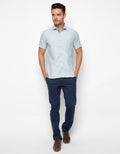 Edition Finley Stripe Short Sleeve Shirt