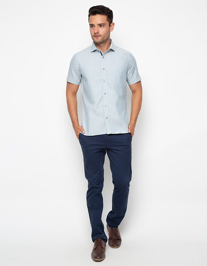 Edition Finley Stripe Short Sleeve Shirt