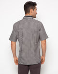 Edition Mens Collar Detailed Gingham Shirt