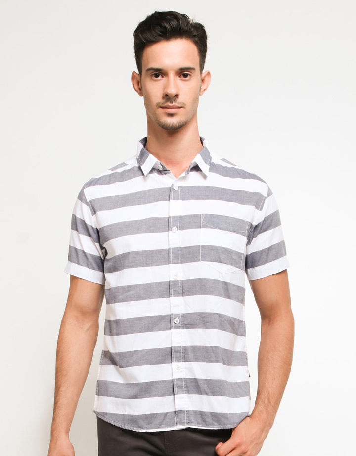 GAB'S Casual Polo Shirt Stripe
