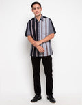 Cardinal Casual Kemeja Stripe
