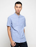 Larusso Kemeja Koko Polos Oxford Ey02B410029