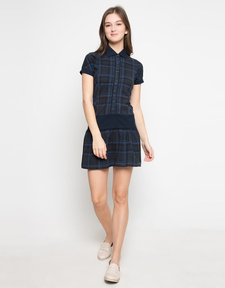 LGS Women Dress Plaid