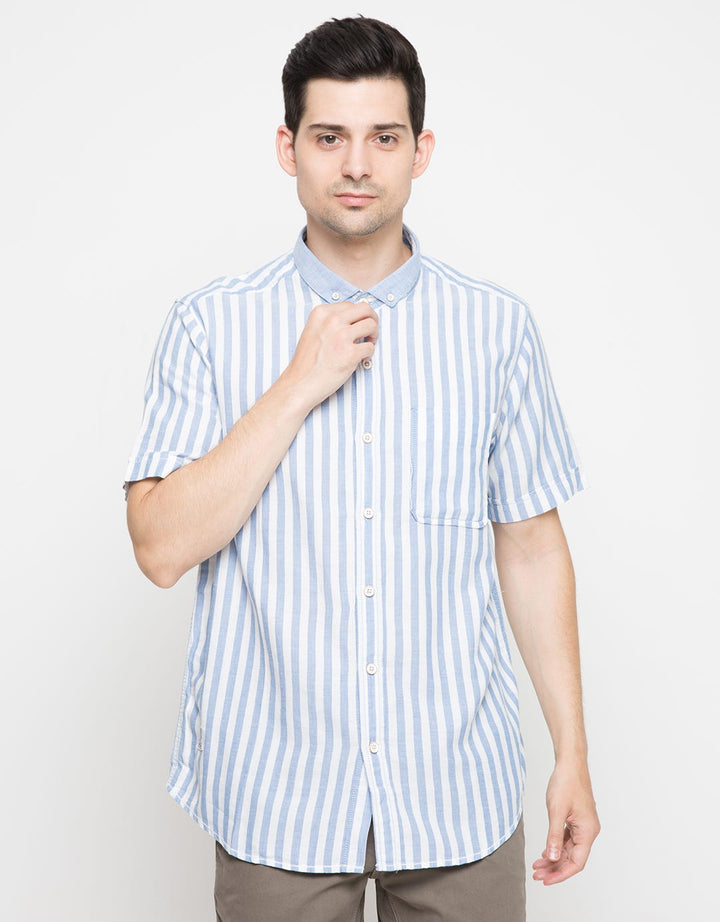 Lois Kemeja Stripes KLSR 084