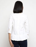 LGS Women Square Stripe Ladies Short Sleeve T-shirt