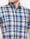 Nevada Checkers Medium Print Short Sleeve Shirt