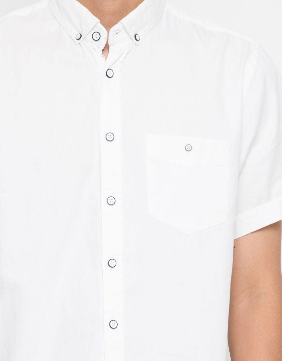 KISPM09WH SHIRT PLAI