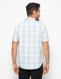 Osella Kemeja Checkered Lengan Pendek Pria