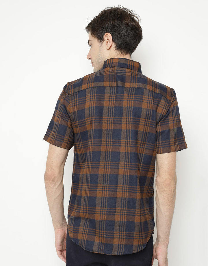 Oto Ono Short Sleeve Collar Shirt