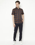 Oto Ono Short Sleeve Collar Shirt