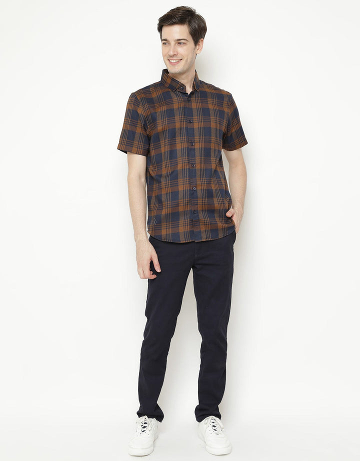 Oto Ono Short Sleeve Collar Shirt