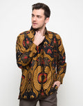Red Cliff Short Sleeve Batik Shirt