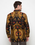 Red Cliff Short Sleeve Batik Shirt