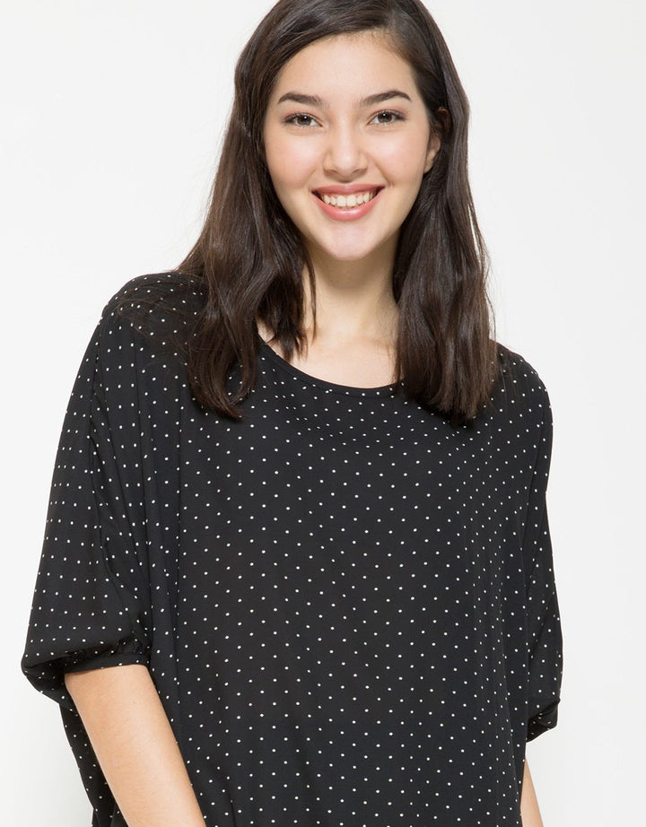 Bodytalk Cherchio Polkadot Shirtfree Blouse