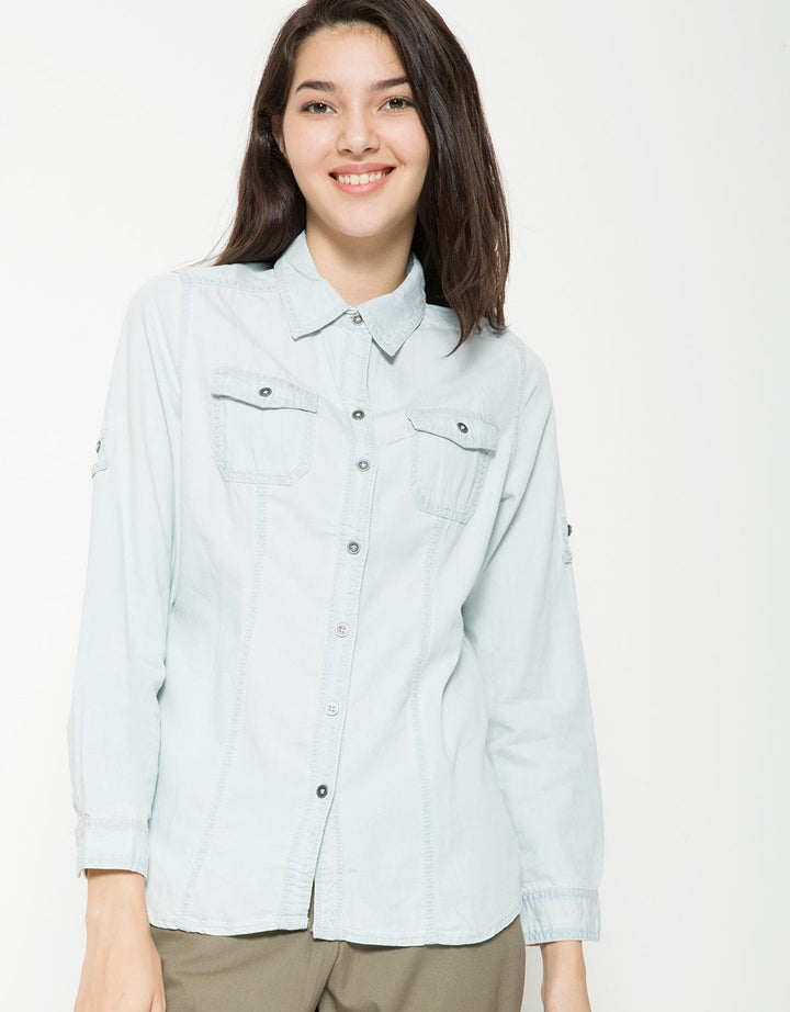 Bodytalk Forever Light Denim Blouse