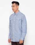 Bombboogie Men's Basic Sky Shirt