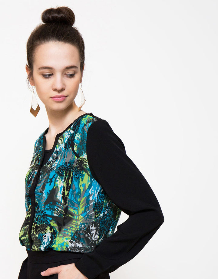 Bodytalk Caroline Women's Printed Blouse