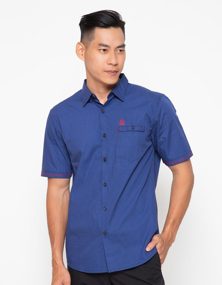Johnwin Men's Shirt Red Lining