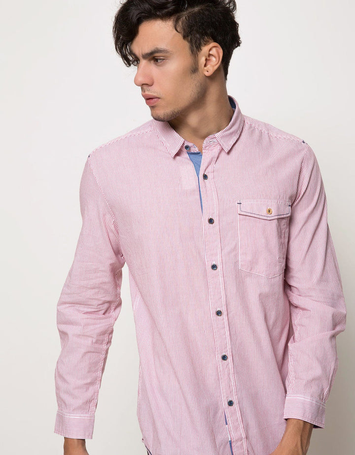 Lois Kemeja Pria Casual Zachary