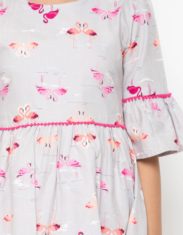 D SS BD FLAMINGO POM