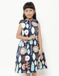 SS MIDI DRESS PRINT