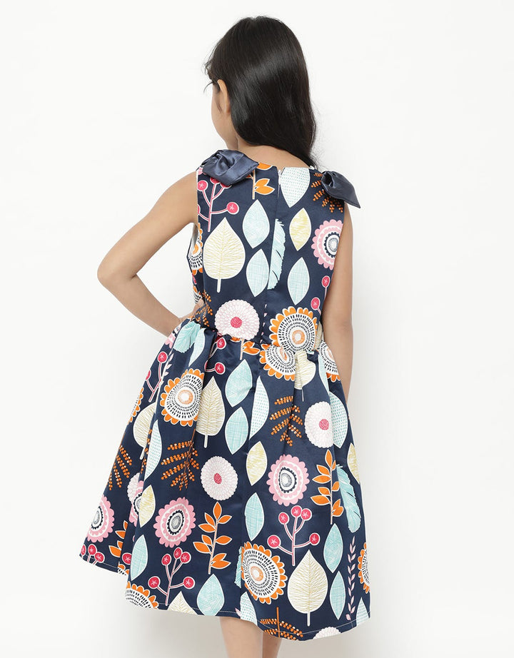 SS MIDI DRESS PRINT