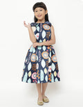 SS MIDI DRESS PRINT