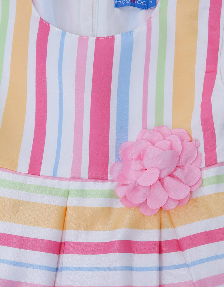 SS MIDI DRESS STRIPE