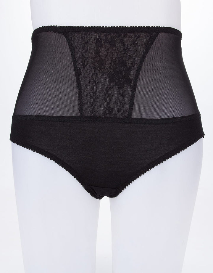 Cynthia Floral Lace Two High Corset Women