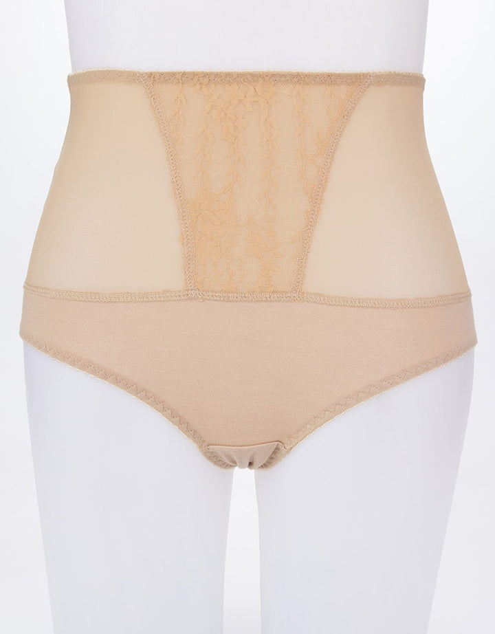 Cynthia Floral Lace Two High Corset Women