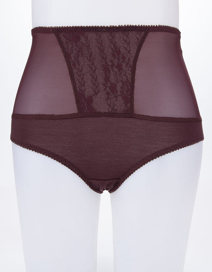 Cynthia Floral Lace Two High Corset Women