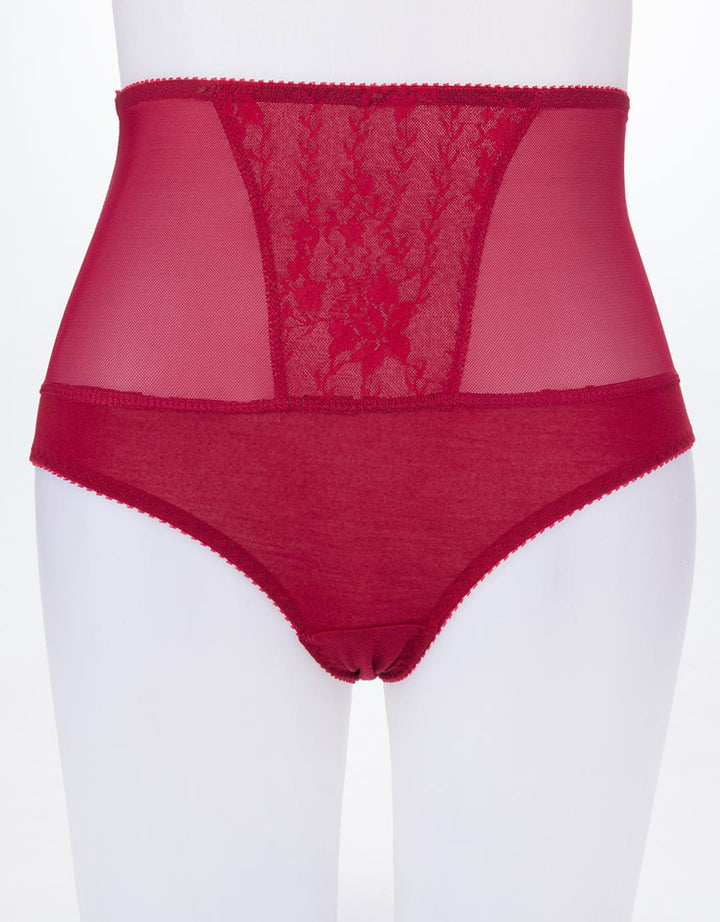 Cynthia Floral Lace Two High Corset Women