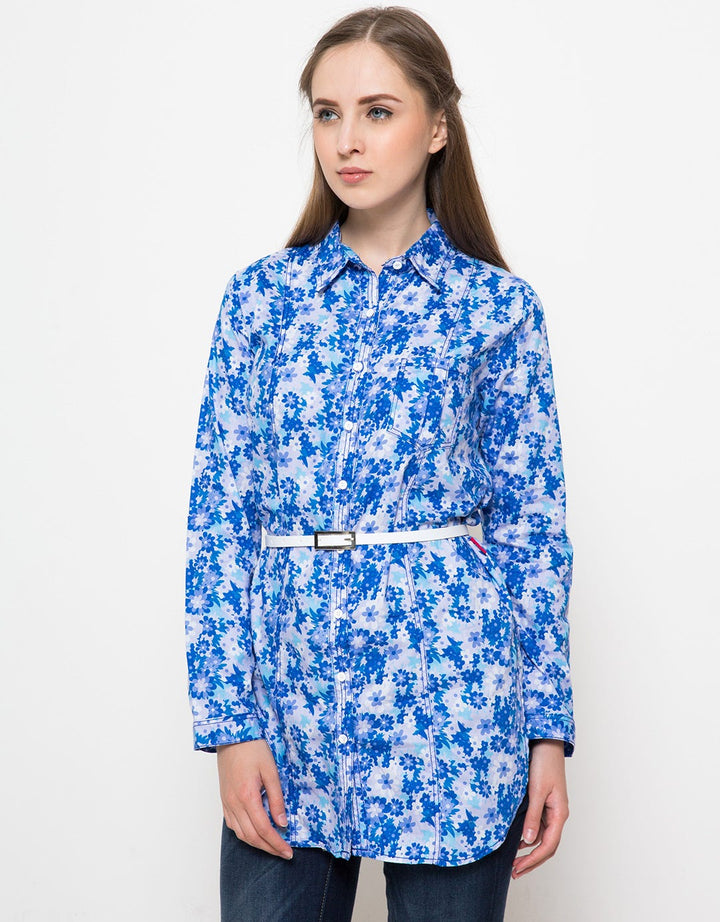 Label 9 Floral Printed Woman Blouse