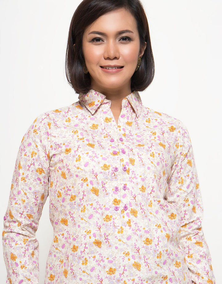 Label 9 Kemeja Wanita SB Print
