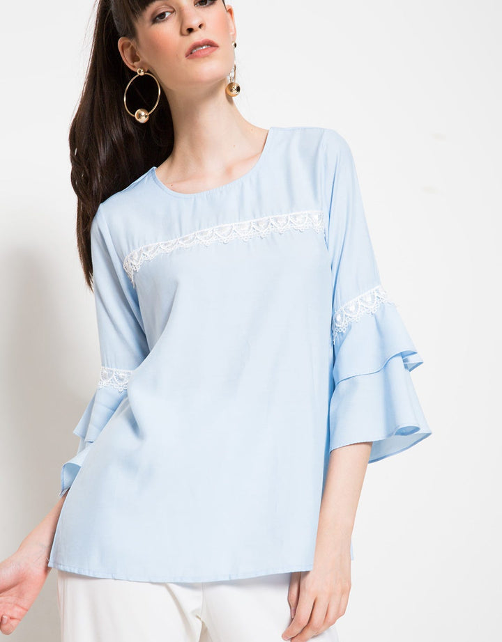 Label 9 Women's Blouses With Lace
