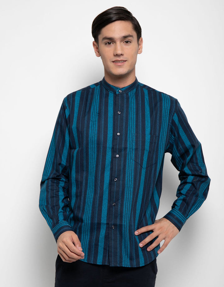 Larusso Kemeja Koko Salur Printing