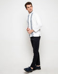 Larusso Plain White Shirt Import