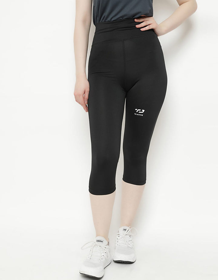 Third Day Co Td Active Compression Legging Toreador Olahraga Wanita