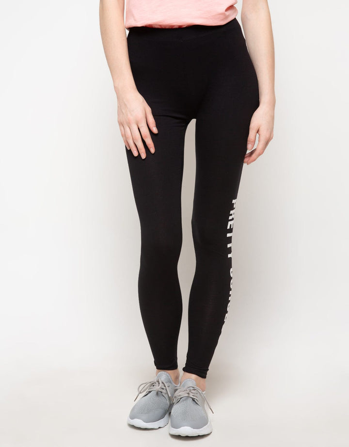 Prett Gorgeous Leggings Jeans Logo