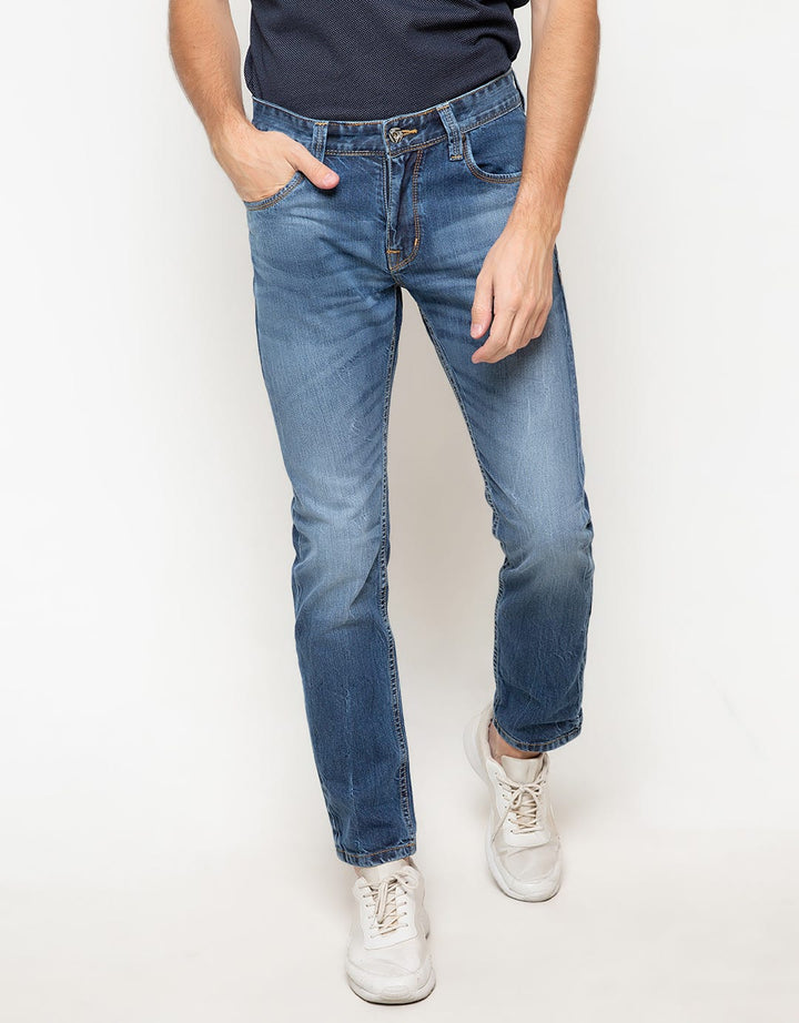 LGS Celana Panjang Jeans Aksen Washed