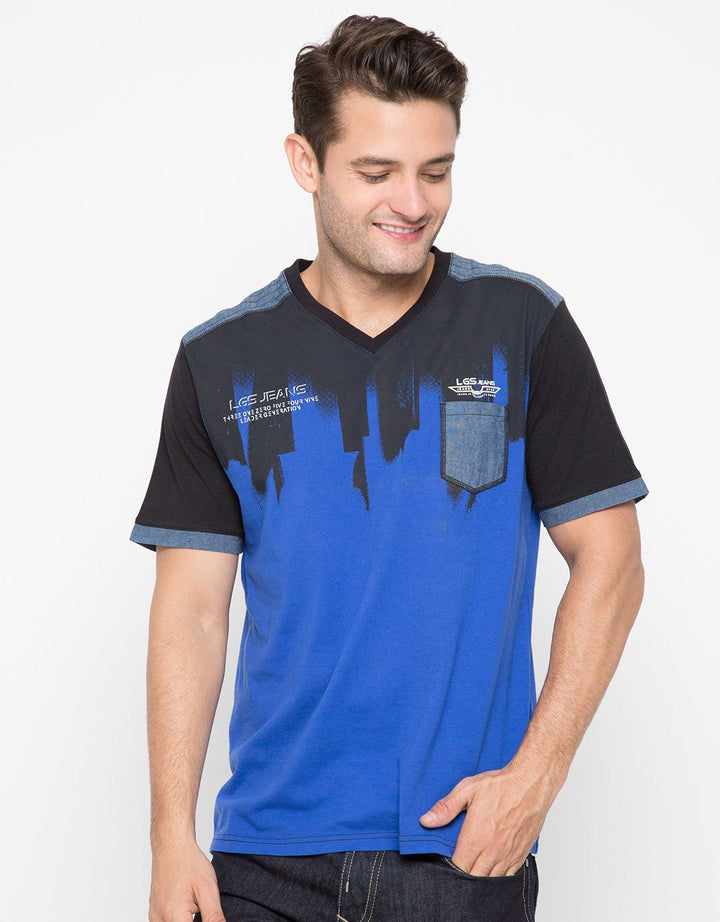 LGS Man Kaos Lengan Pendek Back City