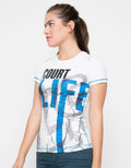 LGS Tshirt Short Sleeve Print Court Life
