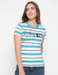 LGS Short Sleeve Tshirt Print Stripes