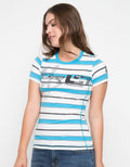 LGS Short Sleeve Tshirt Print Stripes