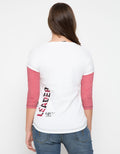 LGS Seven-Eighth Sleeve Tshirt Print Numbers