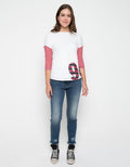 LGS Seven-Eighth Sleeve Tshirt Print Numbers