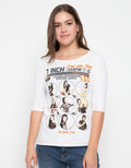 LGS Seven-Eighth Sleeve Tshirt Print Photos
