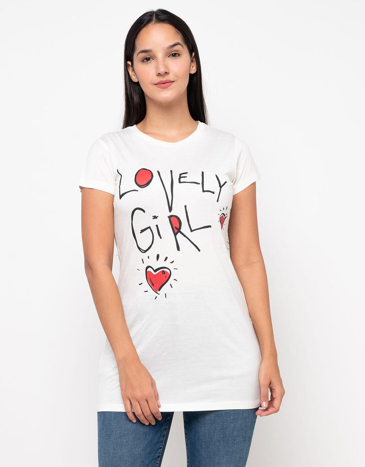 LGS Women Lovely Girl Ladies T-Shirt