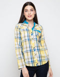 LGS Women Plaid Shirt